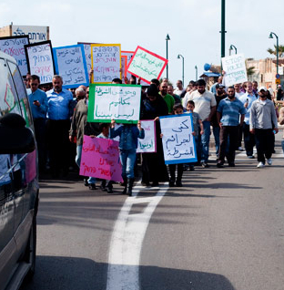 Κάτοικοι της Jaffa διαμαρτύρονται ενάντια στην αστυνομική βία